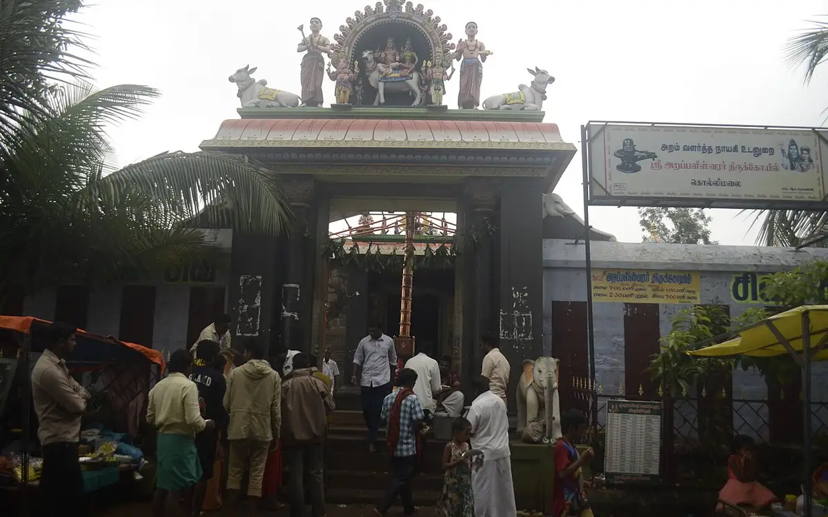 Arapaleeswarar Temple, Kolli Hills — Temple