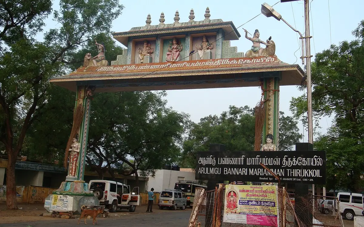 Bannari Mariamman Temple — Temple