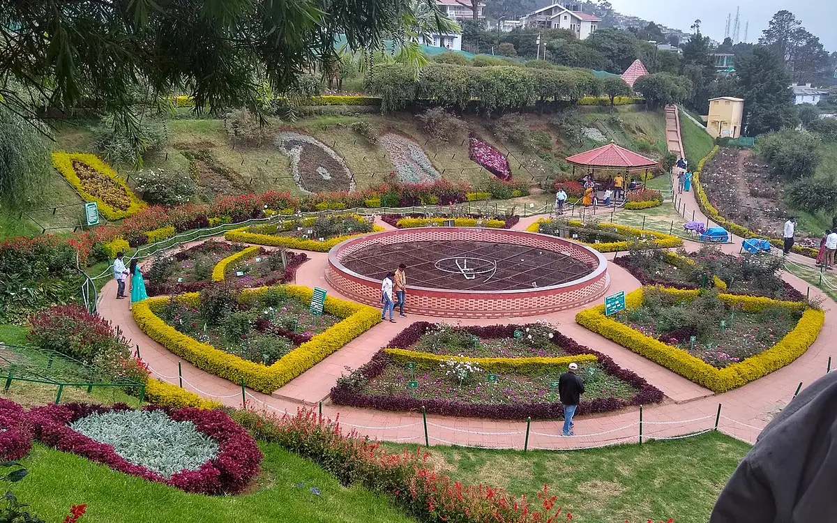 Government Rose Garden, Ooty — Park