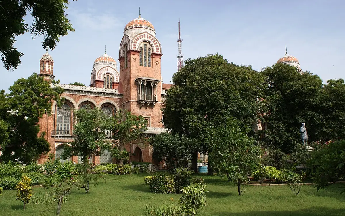 Senate House, University of Madras — Heritage