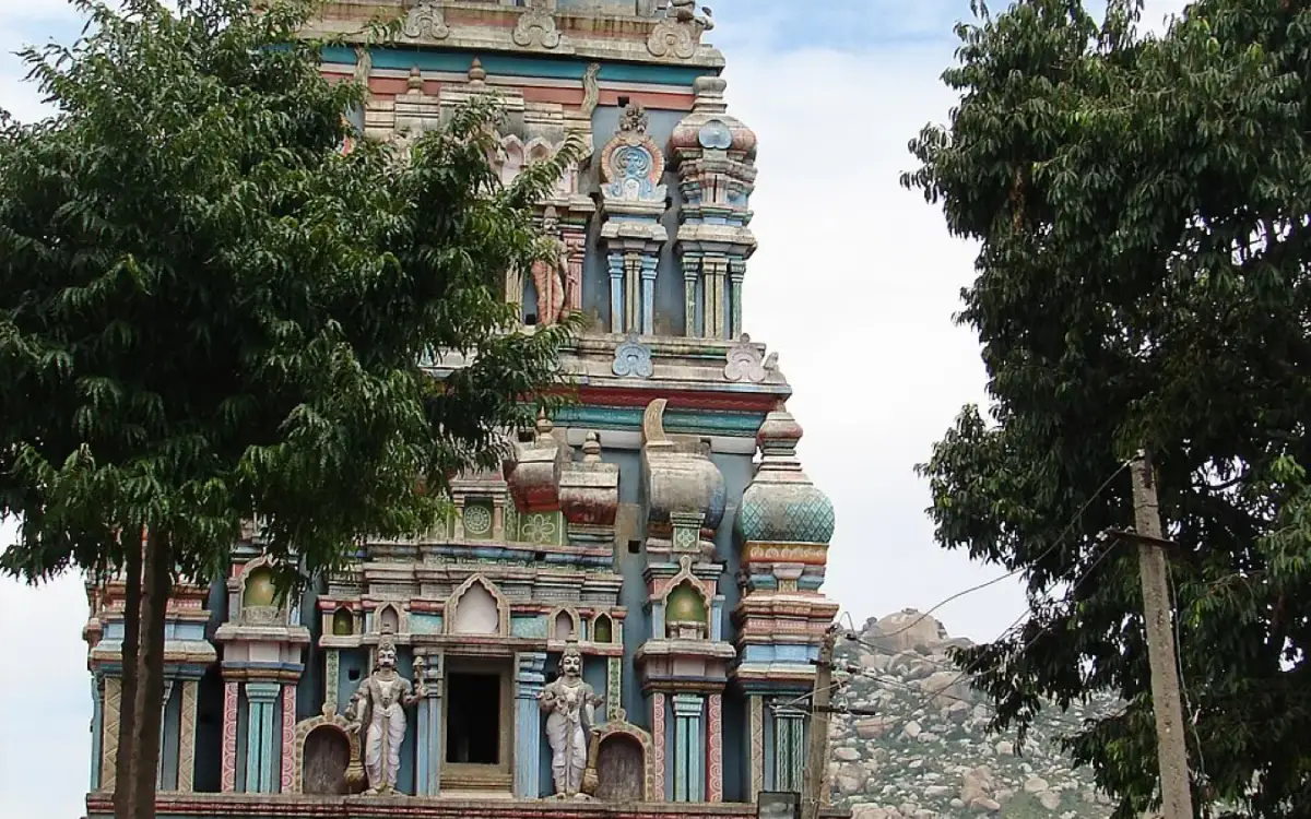 Anjaneya Swamy Temple, Mulbagal — Temple