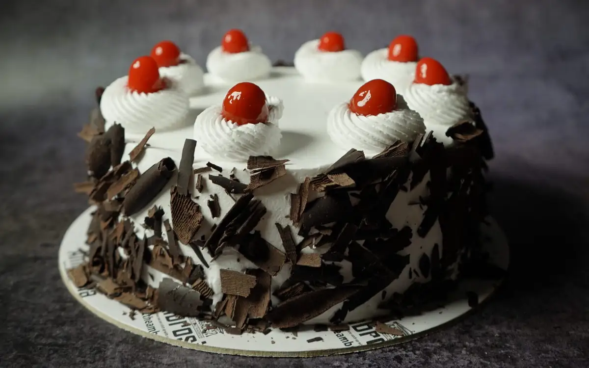 Black Forest cake in Ambrosia’s operator catalogue; confirm availability with the Bakery Junction outlet.