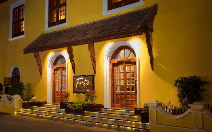 Forte Kochi entrance on Princess Street.
