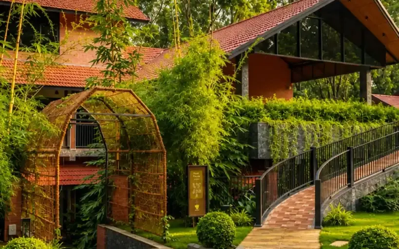 Fernvalley property exterior and landscaped approach, from the operator’s Panache gallery image.