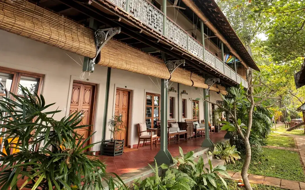 Samiira's veranda and grounds in its official exterior photograph; check the current room and view before booking.