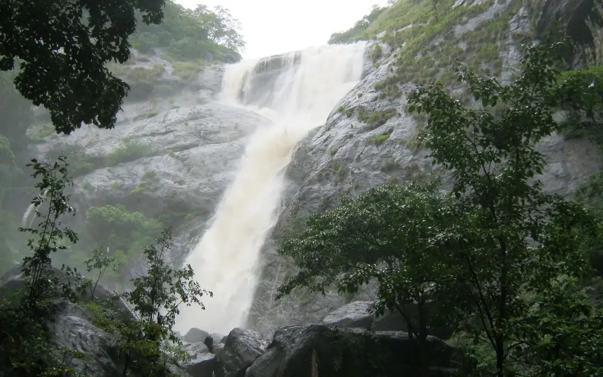 Palaruvi Waterfalls — Waterfall in Thenmala