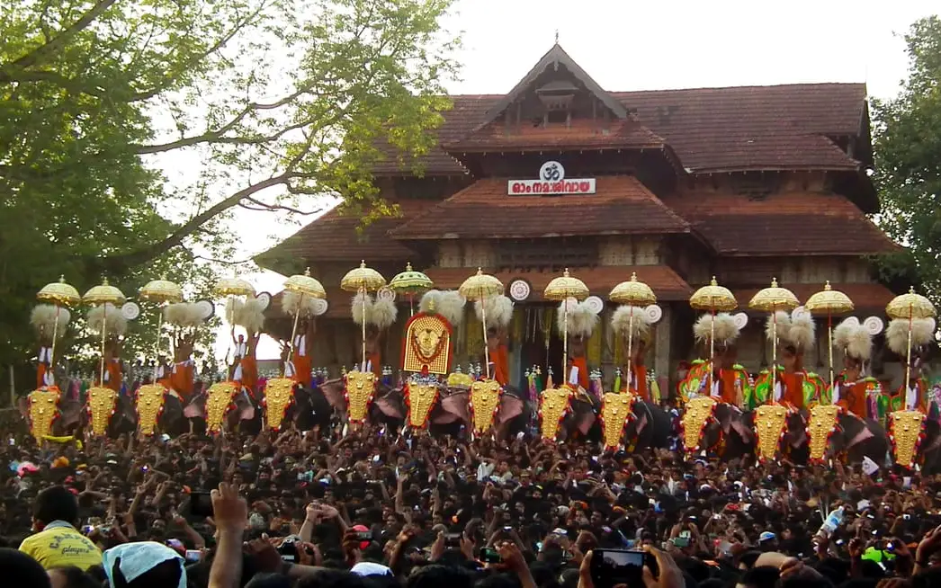 Thrissur Pooram — Heritage in Thrissur city