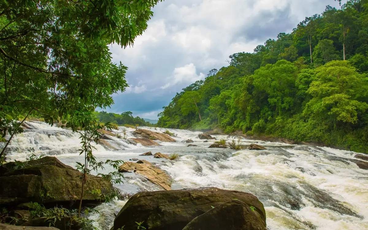 Vazhachal Falls — Attraction in Athirappilly and Vazhachal