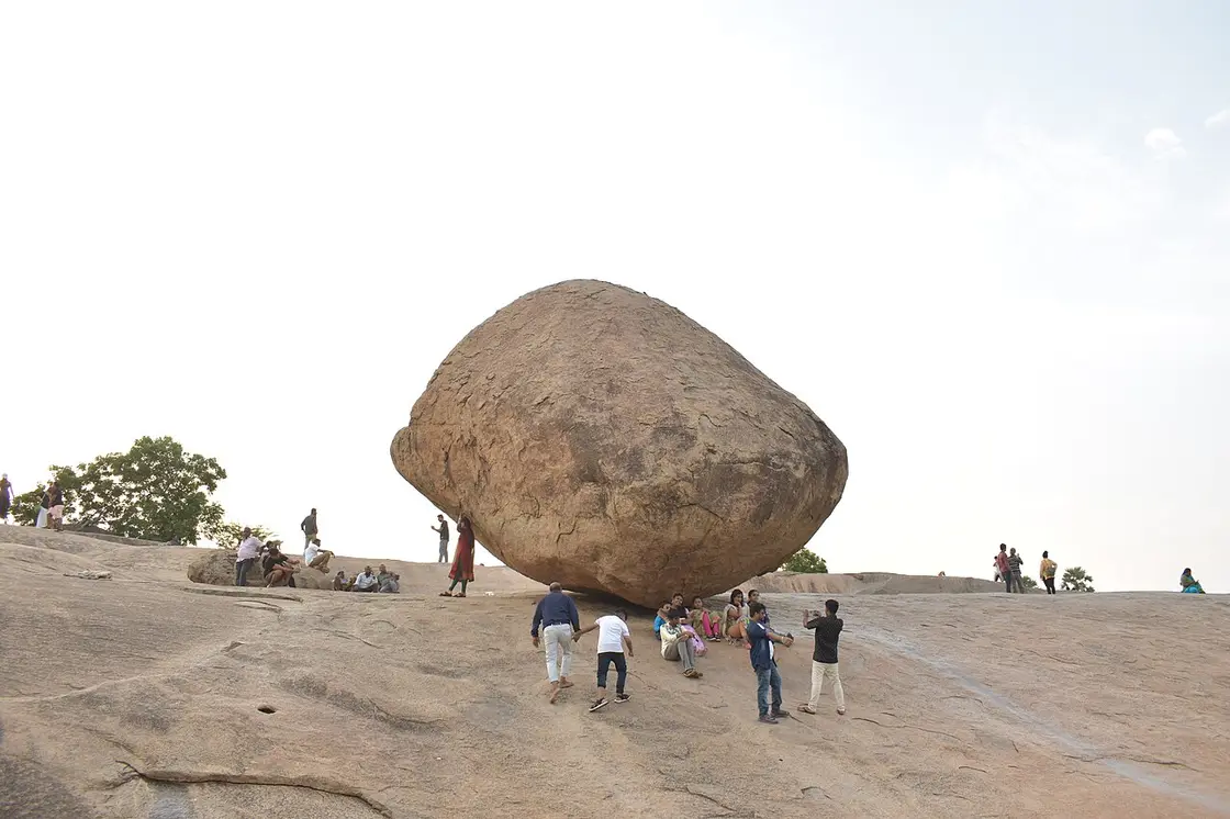 Krishna's Butterball, Mamallapuram