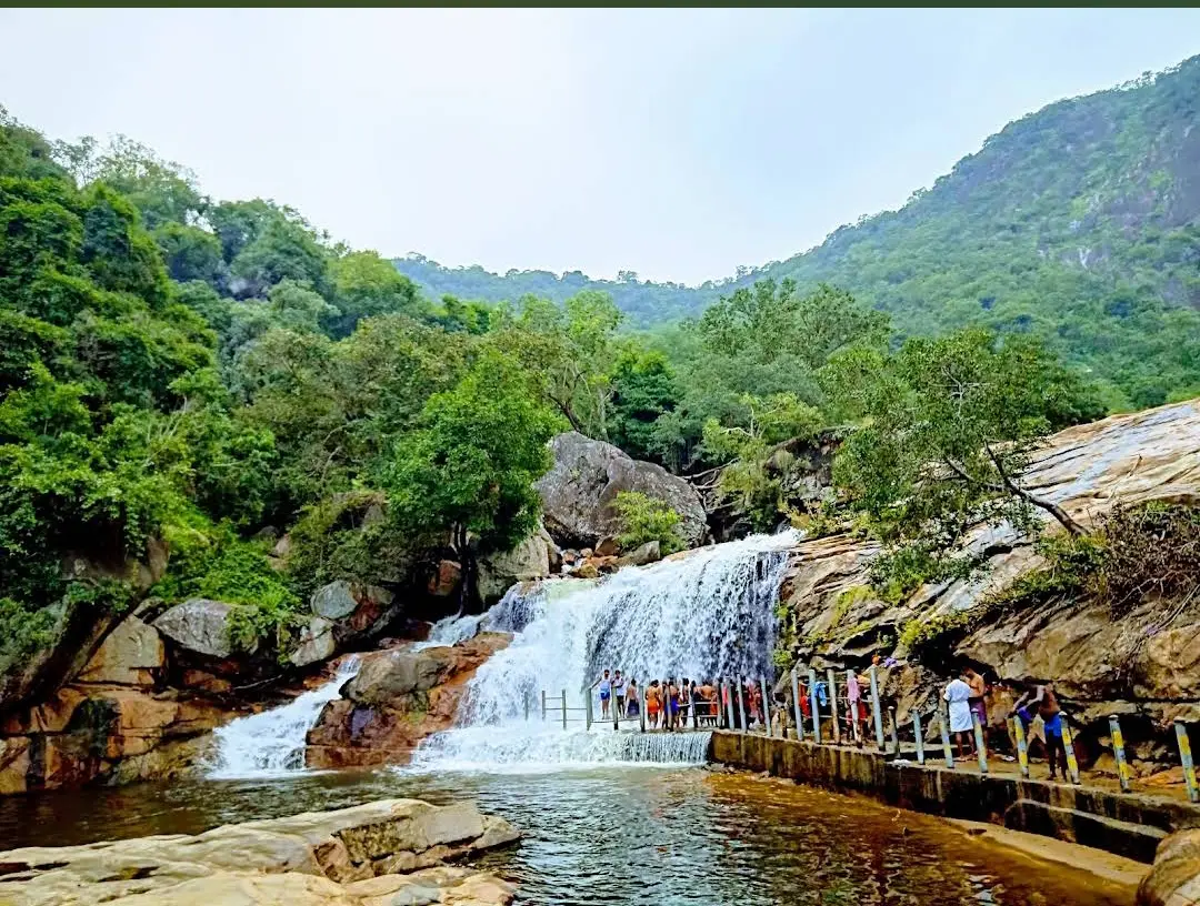 Panchalinga Waterfalls (Thirumoorthy Falls), Udumalpet