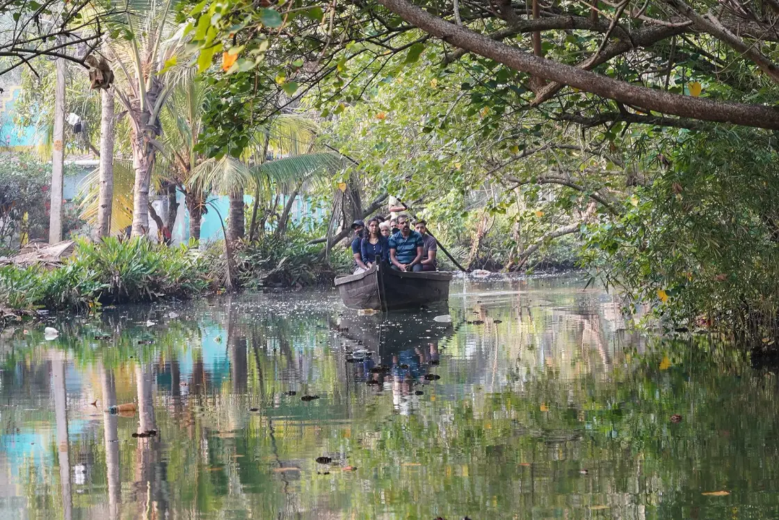 Munroe canals, Munroe Island