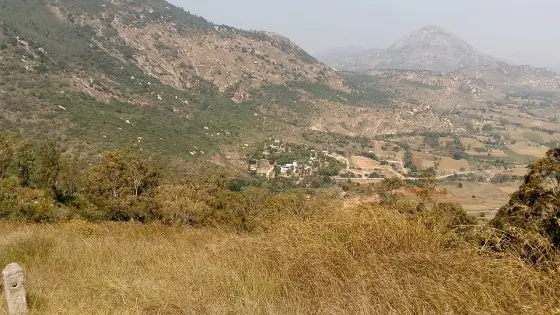 Nandi Hills, a separate Chikkaballapur district landscape.