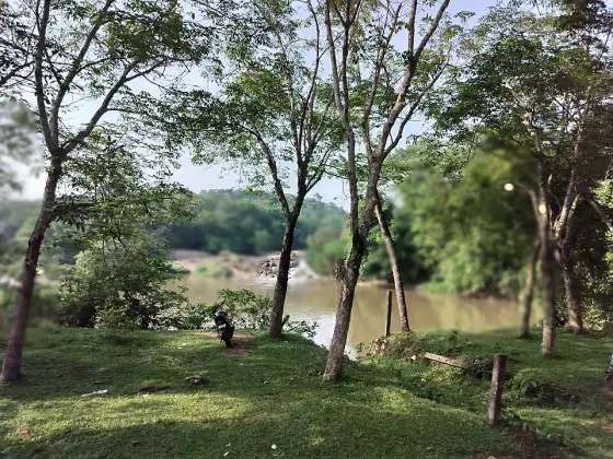 A viewpoint beside the Ithikkara River near Vattathil.