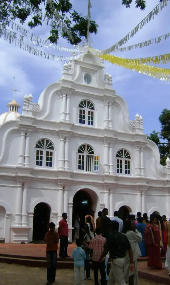 A Latin church in Kumbalangi village.