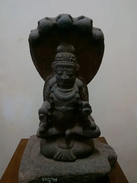 A Nagayakshi sculpture in the palace collection.