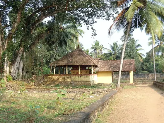 The Goshala Krishna shrine in the temple complex.