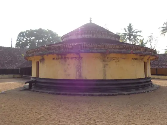 The circular shrine at Thrichittatt.