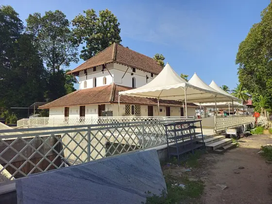The restored mosque and surrounding grounds photographed in 2025.