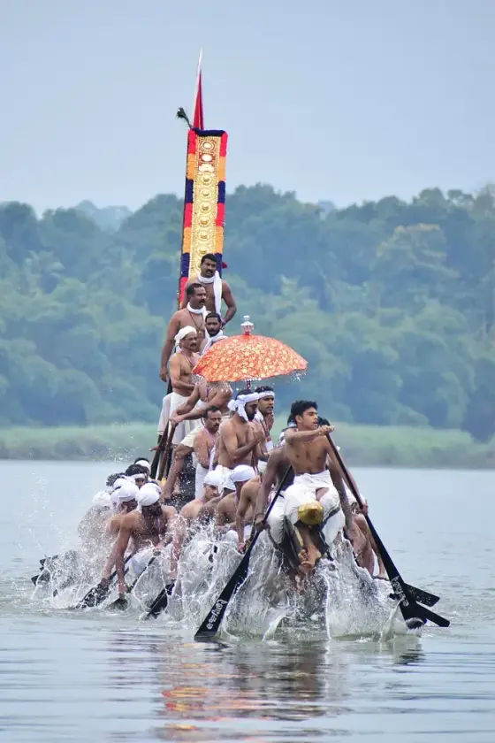 Aranmula valla sadhya   Melukara Palliyodam   Snake Boat2