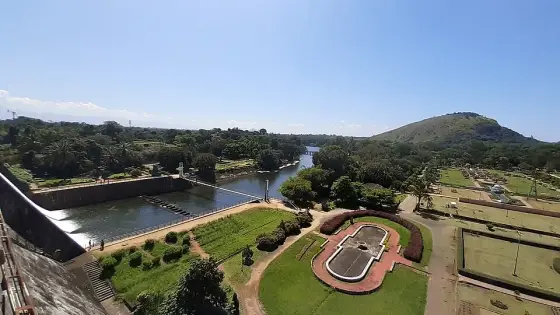 Malampuzha dam in Palakkad, Kerala. 12