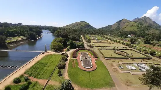Malampuzha dam in Palakkad, Kerala. 19