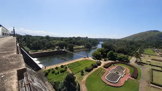 Malampuzha dam in Palakkad, Kerala. 2