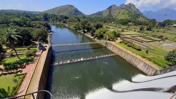 Malampuzha dam in Palakkad, Kerala. 21