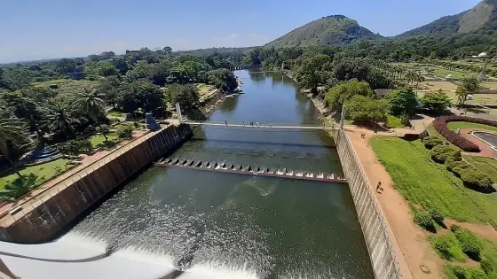 Malampuzha dam in Palakkad, Kerala. 24