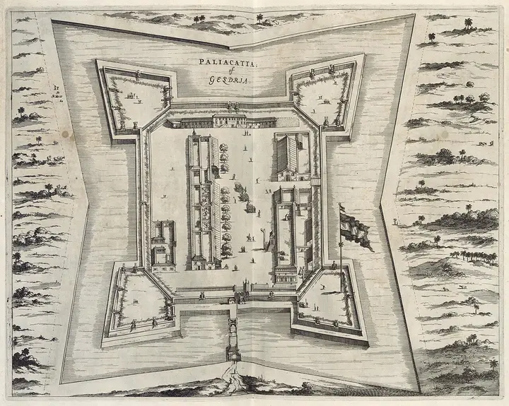 Fort Geldria and Dutch Cemetery, Pulicat, Thiruvallur