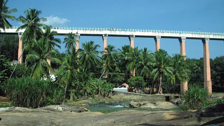 Mathur Aqueduct, Kanniyakumari