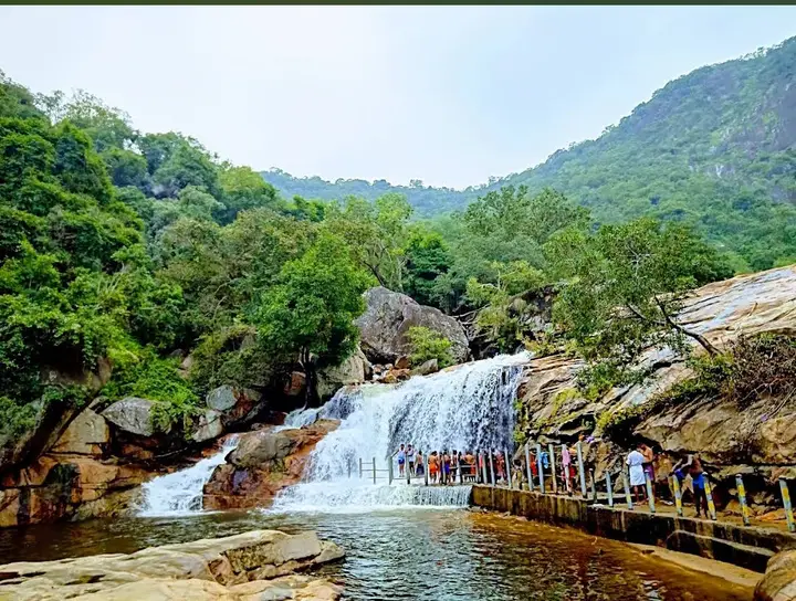 Panchalinga Waterfalls (Thirumoorthy Falls), Tiruppur