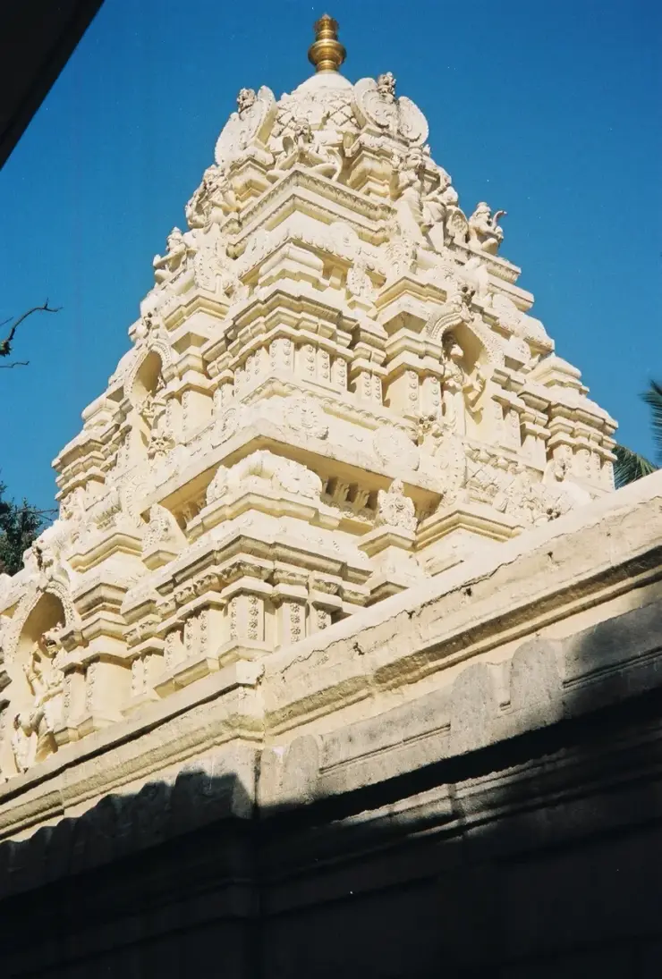 A separate Bengaluru-region temple shown as wider context.
