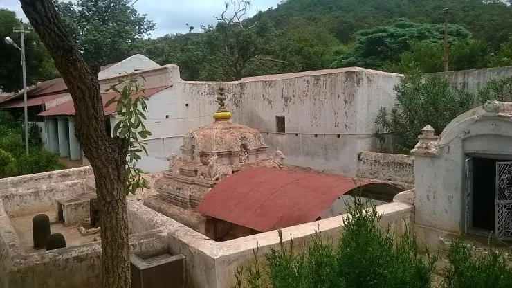 A documented view of the protected Kumaraswamy Temple.