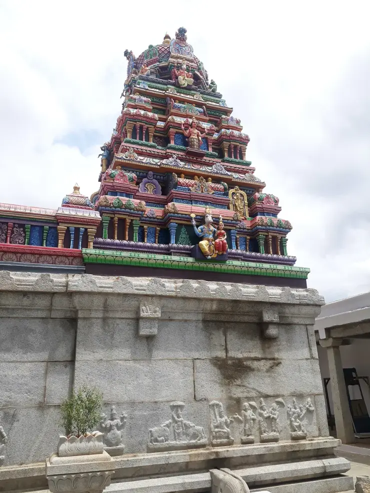 Temple architecture at separate Devanahalli Fort.