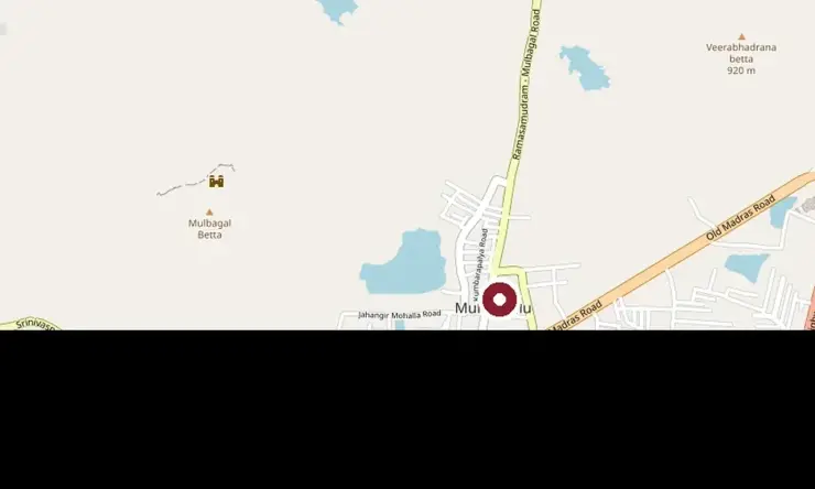 Mapped context for Anjaneya Swamy Temple, Mulbagal