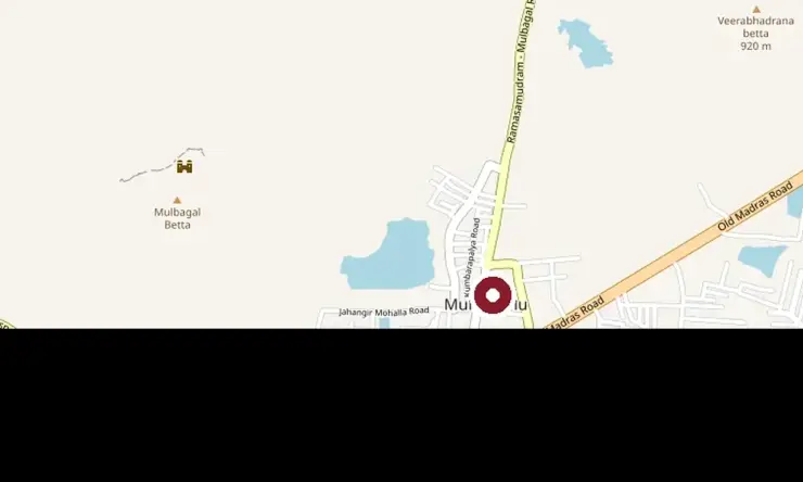 Mapped context for Anjaneya Swamy Temple, Mulbagal