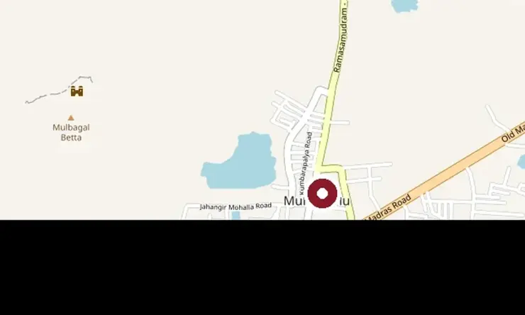 Mapped context for Anjaneya Swamy Temple, Mulbagal