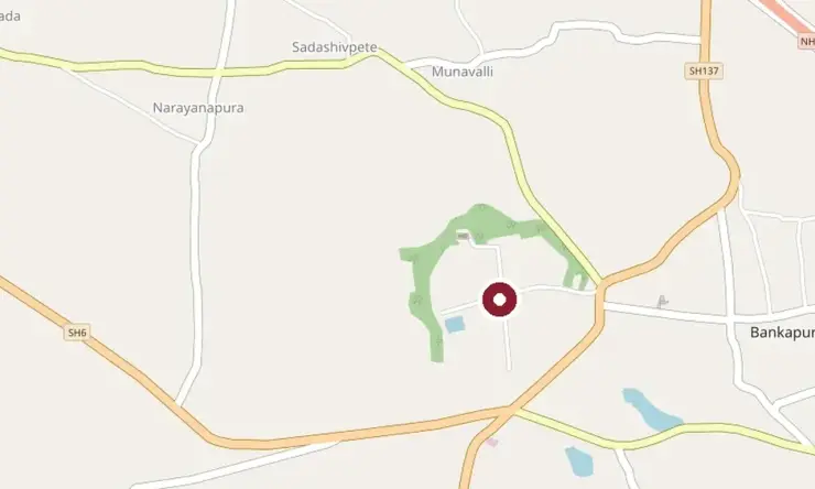 Mapped context for Bankapura Fort