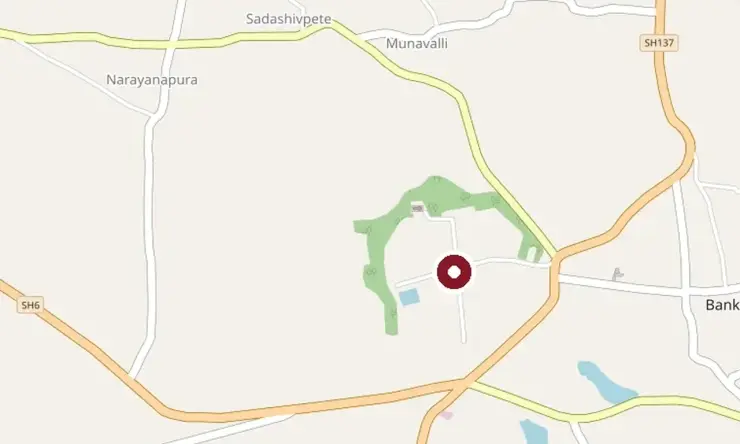 Mapped context for Bankapura Fort