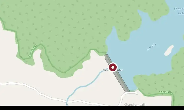 Mapped context for Chandrampalli Dam