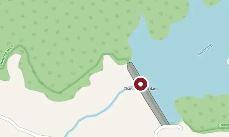 Mapped context for Chandrampalli Dam