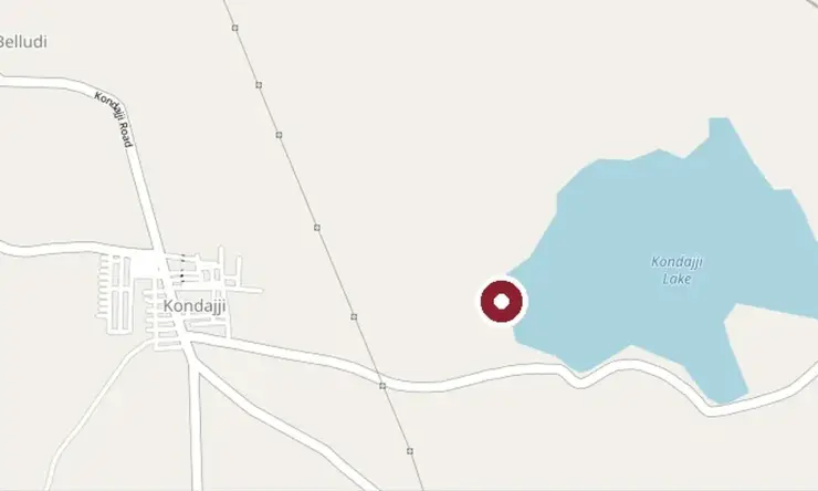 Mapped context for Kondajji Lake