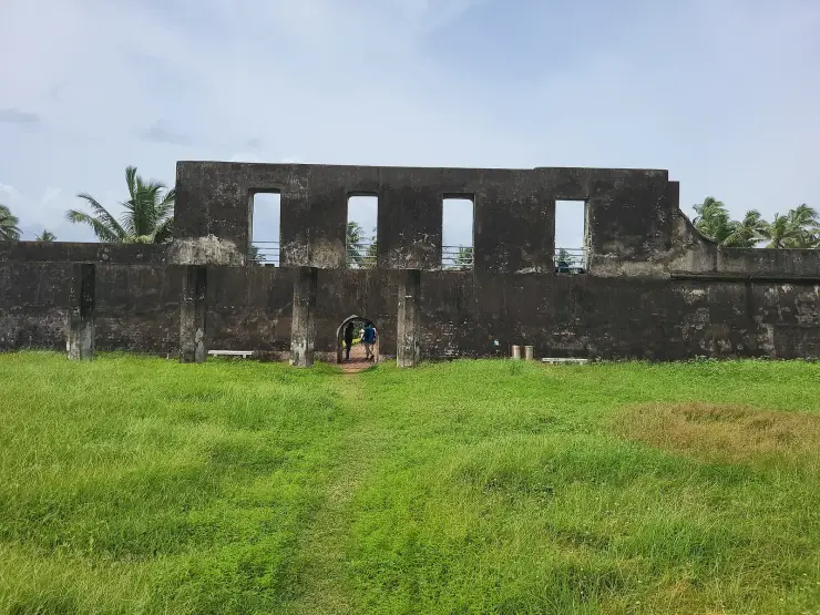 Anchuthengu (Anjengo) Fort near Varkala, Thiruvananthapuram