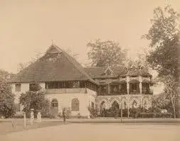 Bolgatty Palace photographed around 1900