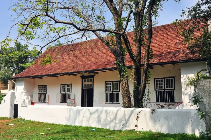 David Hall, a Dutch-era bungalow on the Fort Kochi parade ground