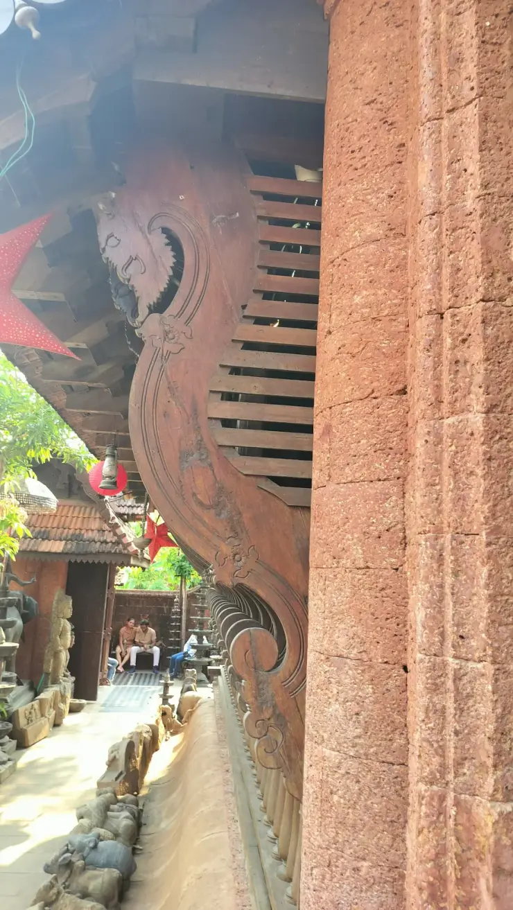 The Kerala Folklore Museum building at Thevara, Kochi
