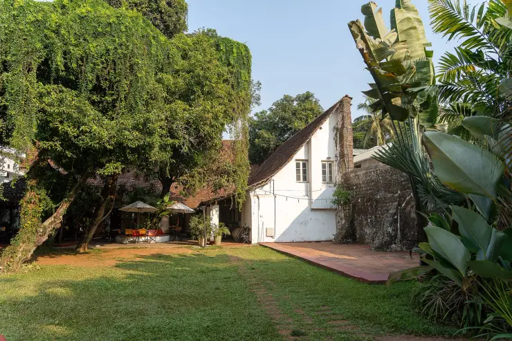 David Hall, a Dutch colonial bungalow in Fort Kochi