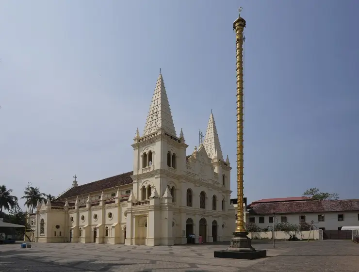 Santa Cruz Cathedral Basilica at Fort Kochi
