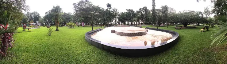 The northern side of Subhash Bose Park on the Ernakulam waterfront, Kochi