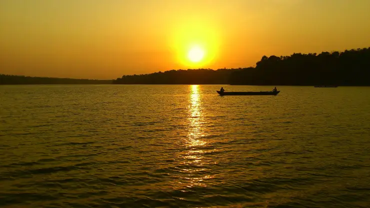 Sasthamcotta Lake, the largest freshwater lake in Kerala, Kollam